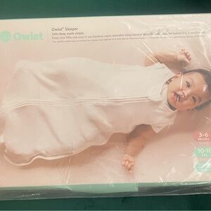 Owlet Sleeper infant Pajamas Sleep Sack - Cream